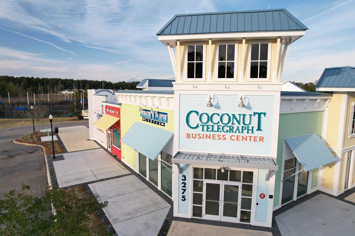 HDU dimensional letters with aluminum canopy and architectural elements — Custom Graphics & Sign Designs