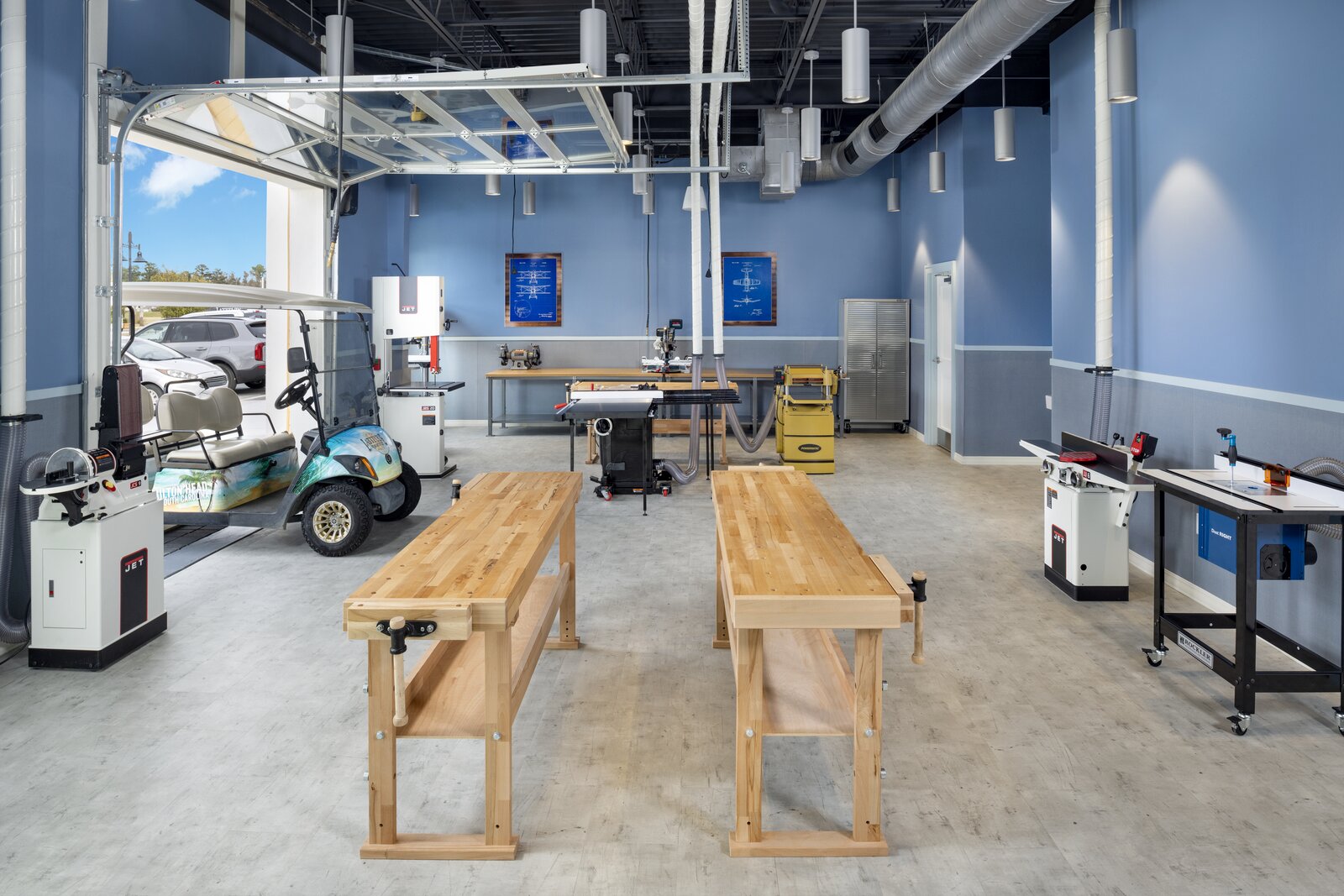 Workshop interior signage and environmental graphics at Latitude Margaritaville Hilton Head — by CG Signs