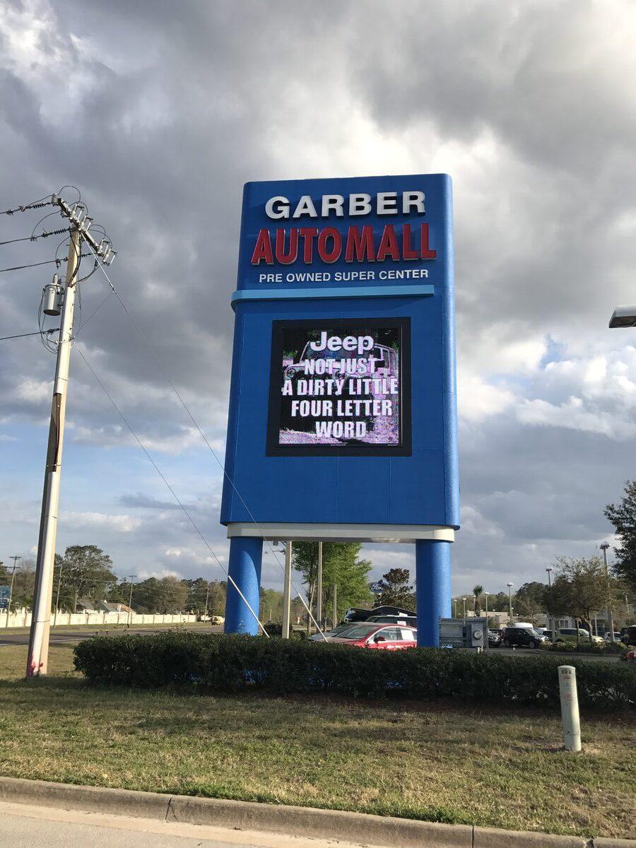 Printed graphics and banner sign Jacksonville FL