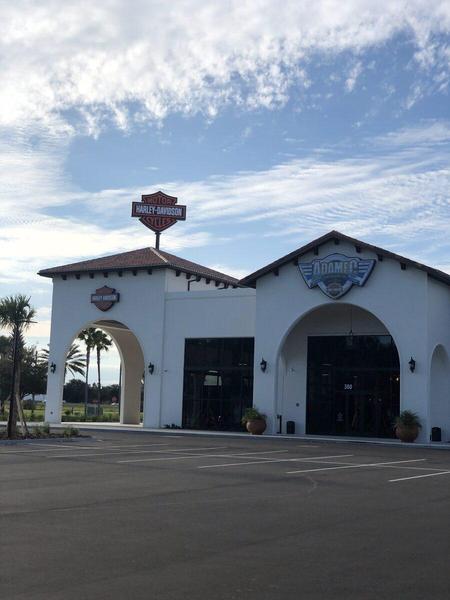 High-Rise Pylon Sign and Wall Signs for Adamec in St. Augustine — Custom Graphics & Sign Designs