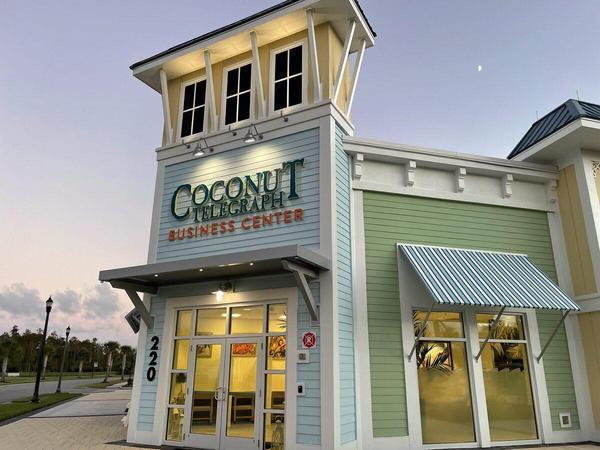 HDU Dimensional Letters with painted finish, fabric awnings, and Aluminum Architectural Canopies for Lattitude Margaritaville in Hilton Head South Carolina — Custom Graphics & Sign Designs