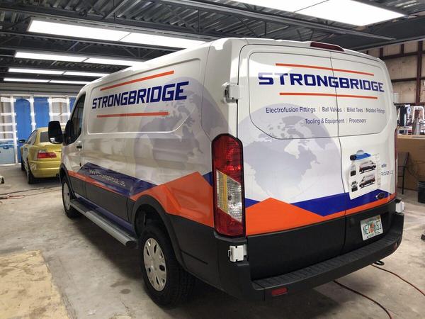 Ford Transit Van Wrap — Custom Graphics & Sign Designs, Jacksonville FL