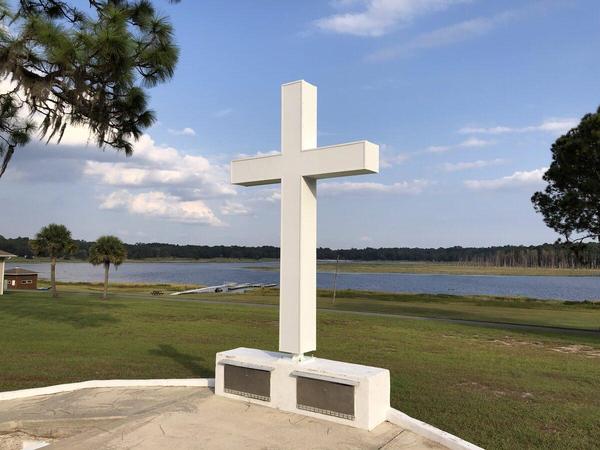 Fabricated Cross Scultpure — Custom Graphics & Sign Designs, Northeast Florida
