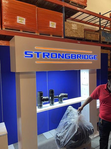 Strongbridge custom tradeshow display — Custom Graphics & Sign Designs, Northeast Florida