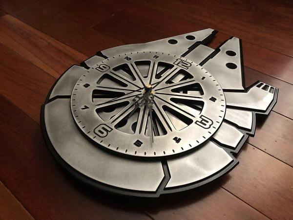Layered aluminum clock — Custom Graphics & Sign Designs, Northeast Florida