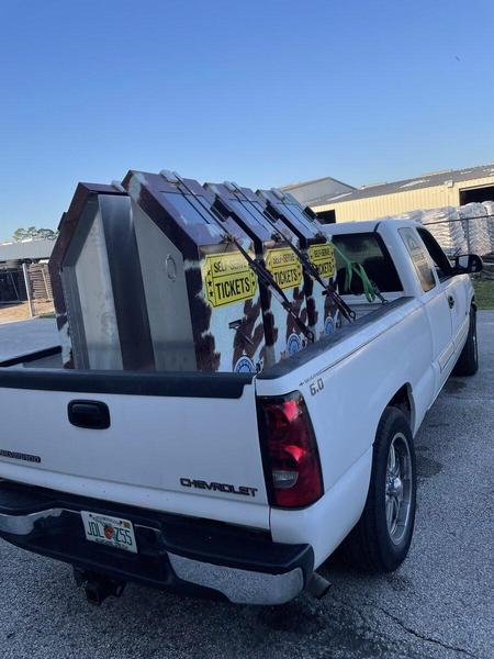 Custom aluminum kiosks — Custom Graphics & Sign Designs, Northeast Florida