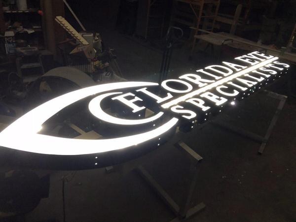 Raceway Mounted Channel Letters — Custom Graphics & Sign Designs, Jacksonville FL