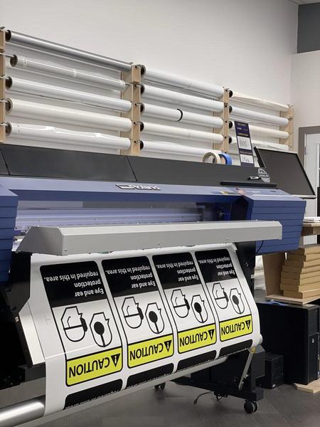 Safety Signs on the Printer — Custom Graphics & Sign Designs, Jacksonville FL