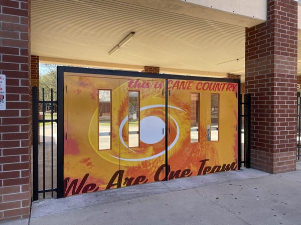Exterior Door Wrap — Custom Graphics & Sign Designs, Jacksonville FL